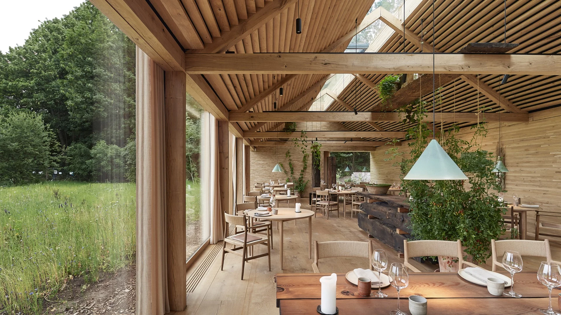 BIG's recently-completed premises for the award-winning noma restaurant is located in Copenhagen