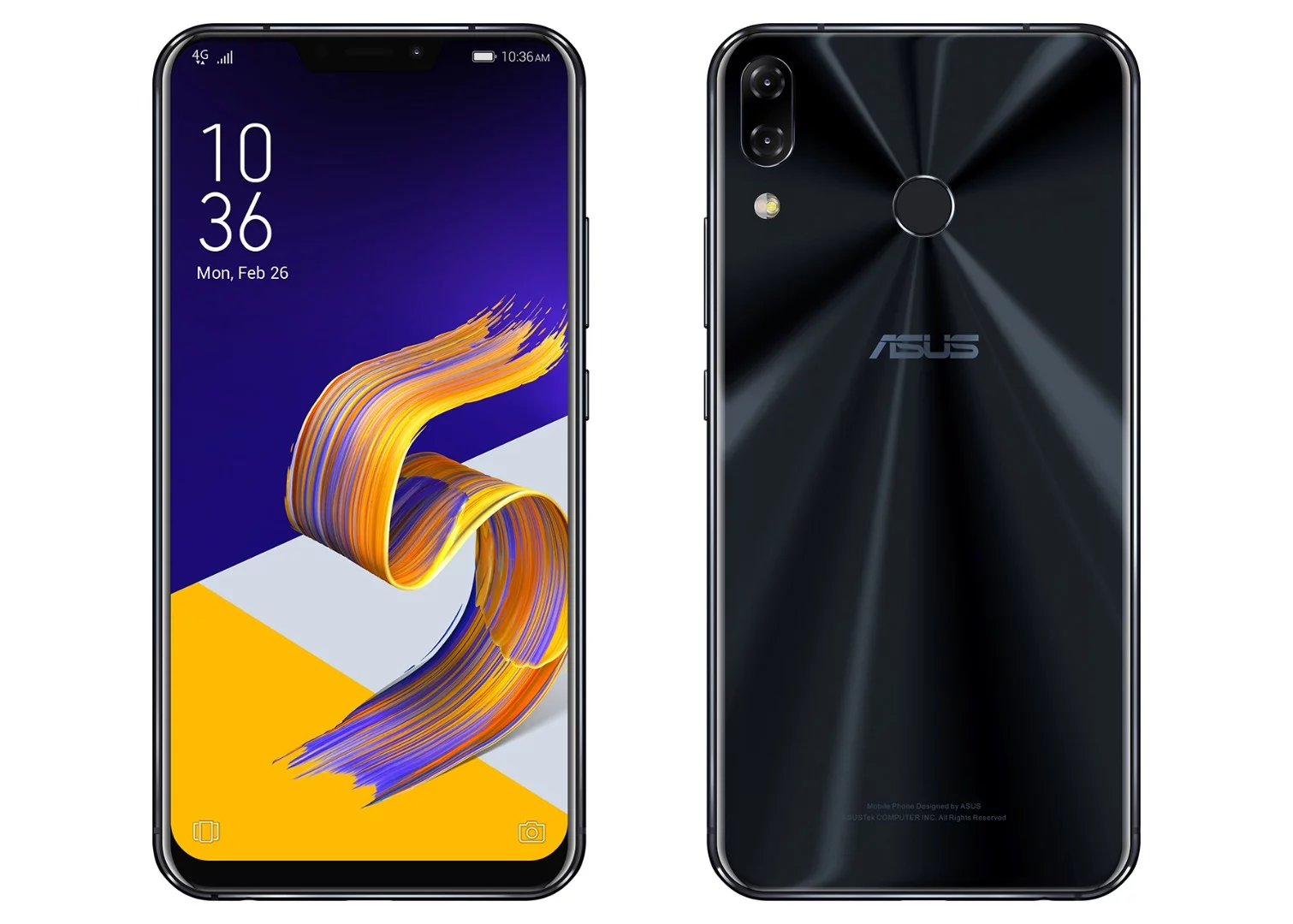 The Zenfone 5 looks identical to the ZenFone 5Z, but has slower specs inside