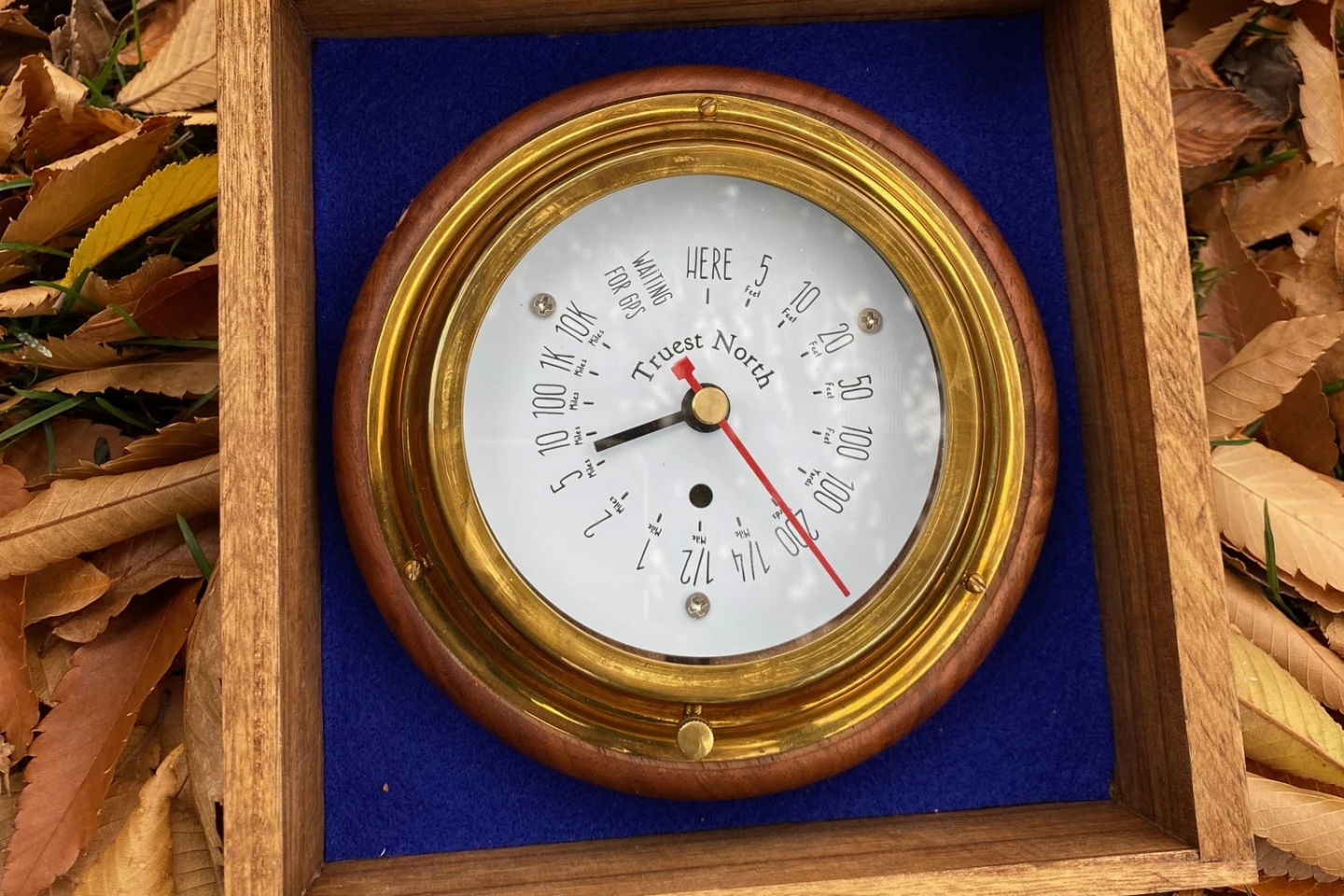 Buyers can opt for a custom-engraved wooden storage box