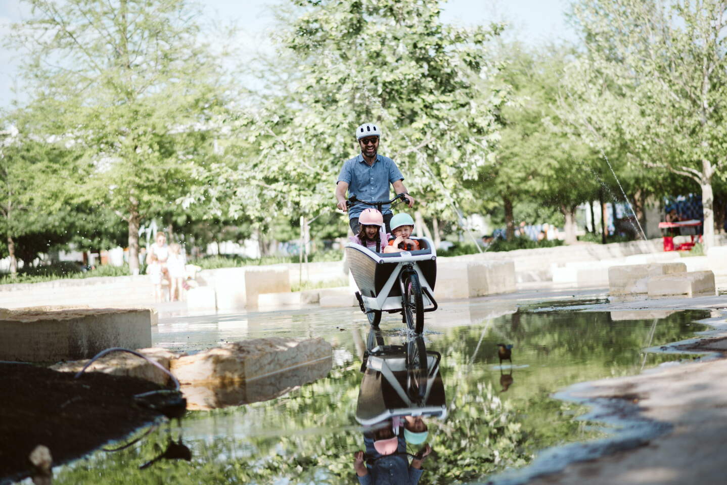 Urban Arrow front loader ebikes can haul more than 550 lb of cargo, kids and rider combined