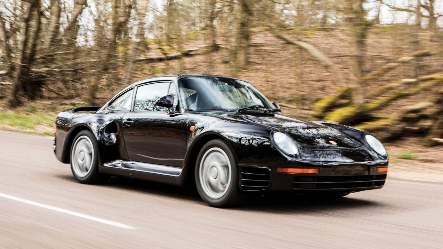 Another car which held the title of the world's fastest production road car, but the 959's significance was far greater in many respects as it was also the first four-wheel drive Porsche road car and contained myriad innovations that are still used on Porsche's models to this day. What the F1 Mclaren was to the nineties, the 959 Porsche was to the eighties: the most technologically advanced, mold-breaking supercar of its era. Only 337 cars were built, including 37 prototypes and pre-production models and each and every one of them will become superb long-term investments, regardless of occasional market corrections. In 1986, aPorsche 959 was timed at 197 mph (317 km/h).