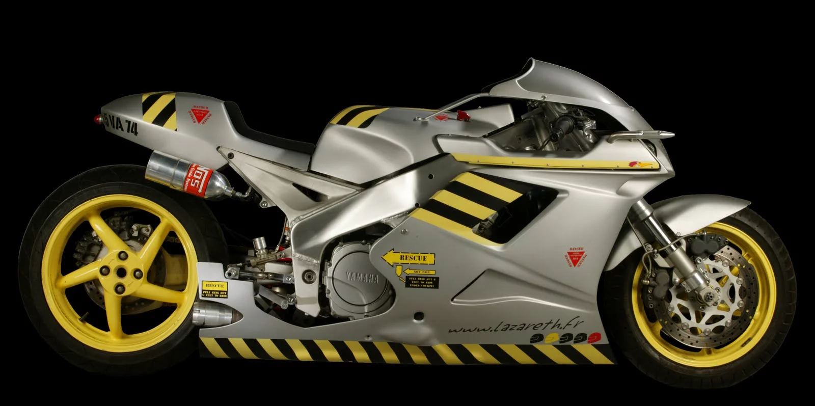 Lazareth's FZR Turbo motorcycle, designed and built for the film Babylon AD