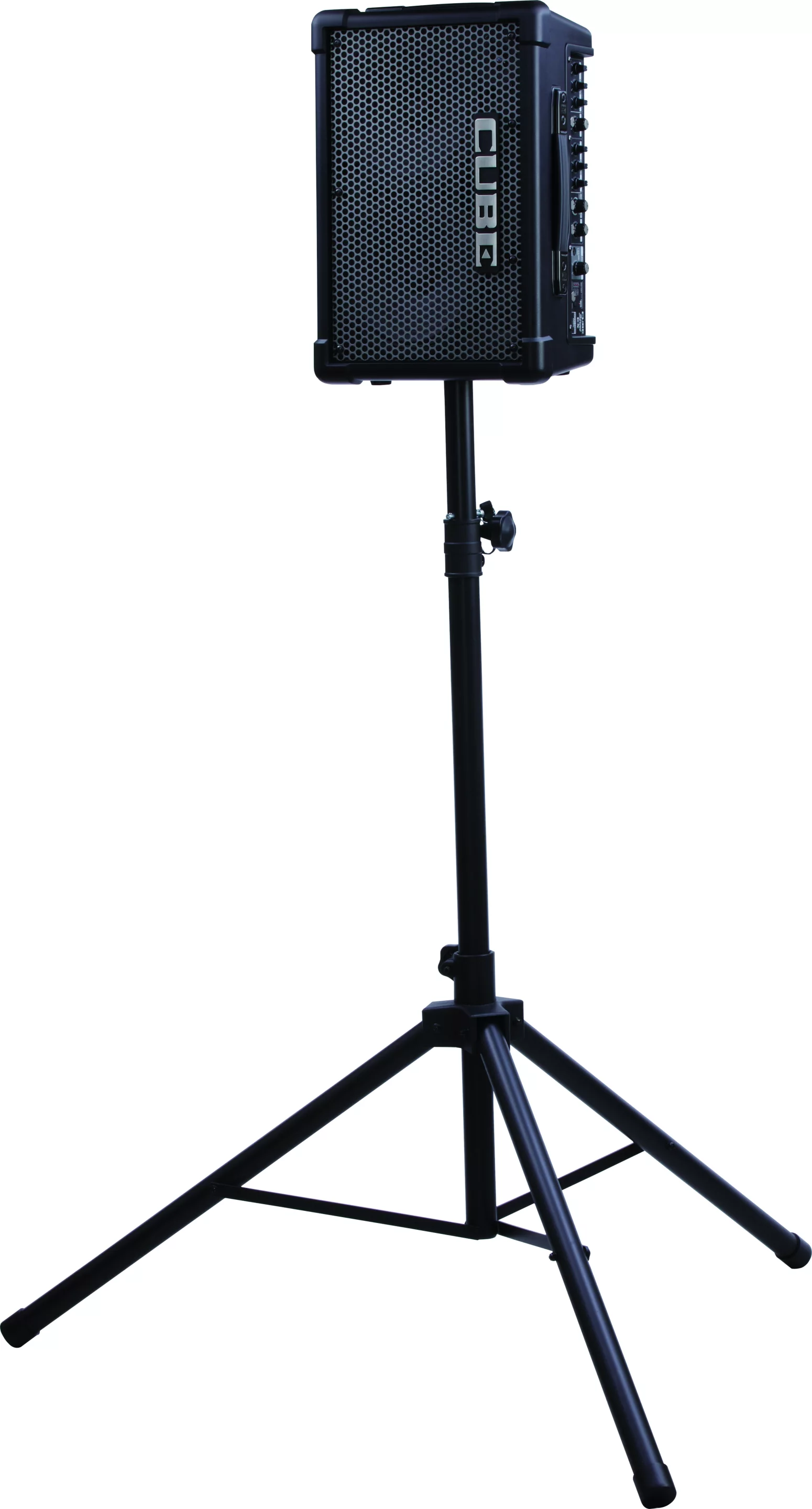 An optional speaker stand (ST-A95) is available