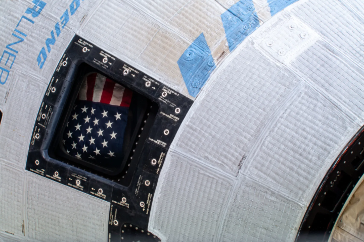 Starliner docked with the ISS