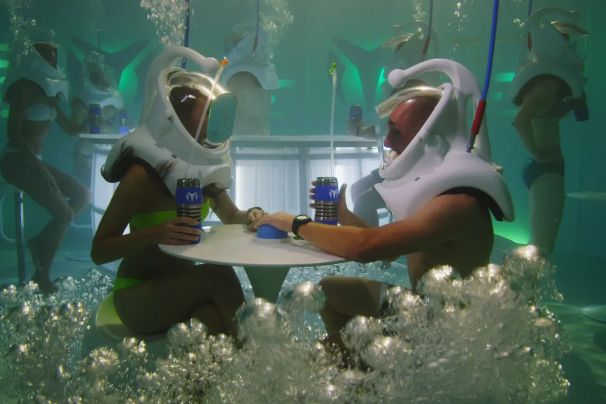 The TechnoMarine Underwater Night Club