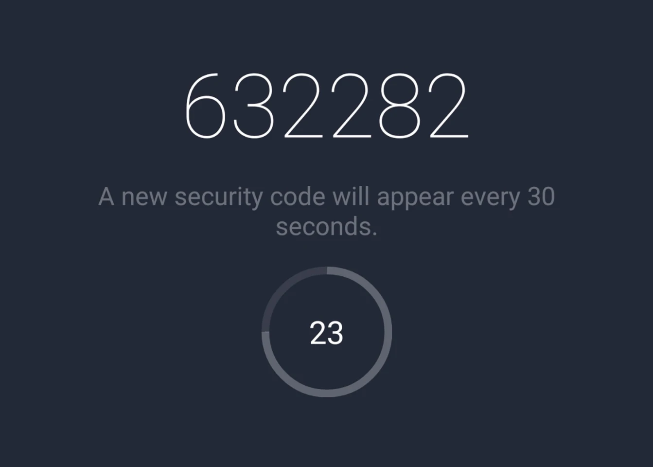 Log in using a mobile code