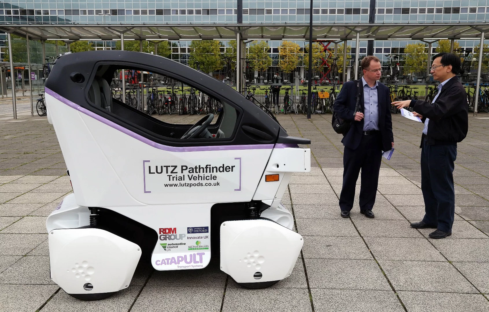 The Lutz Pathfinder is to be trialed for use in pedestrianized areas