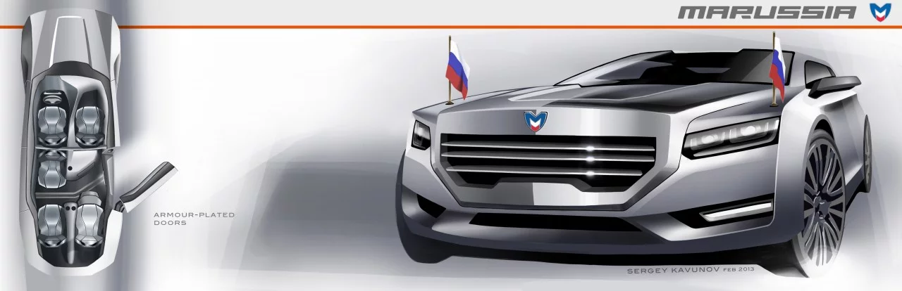 Concept by Sergei Kavun (Image: Cardesign.ru: Transportation Design)