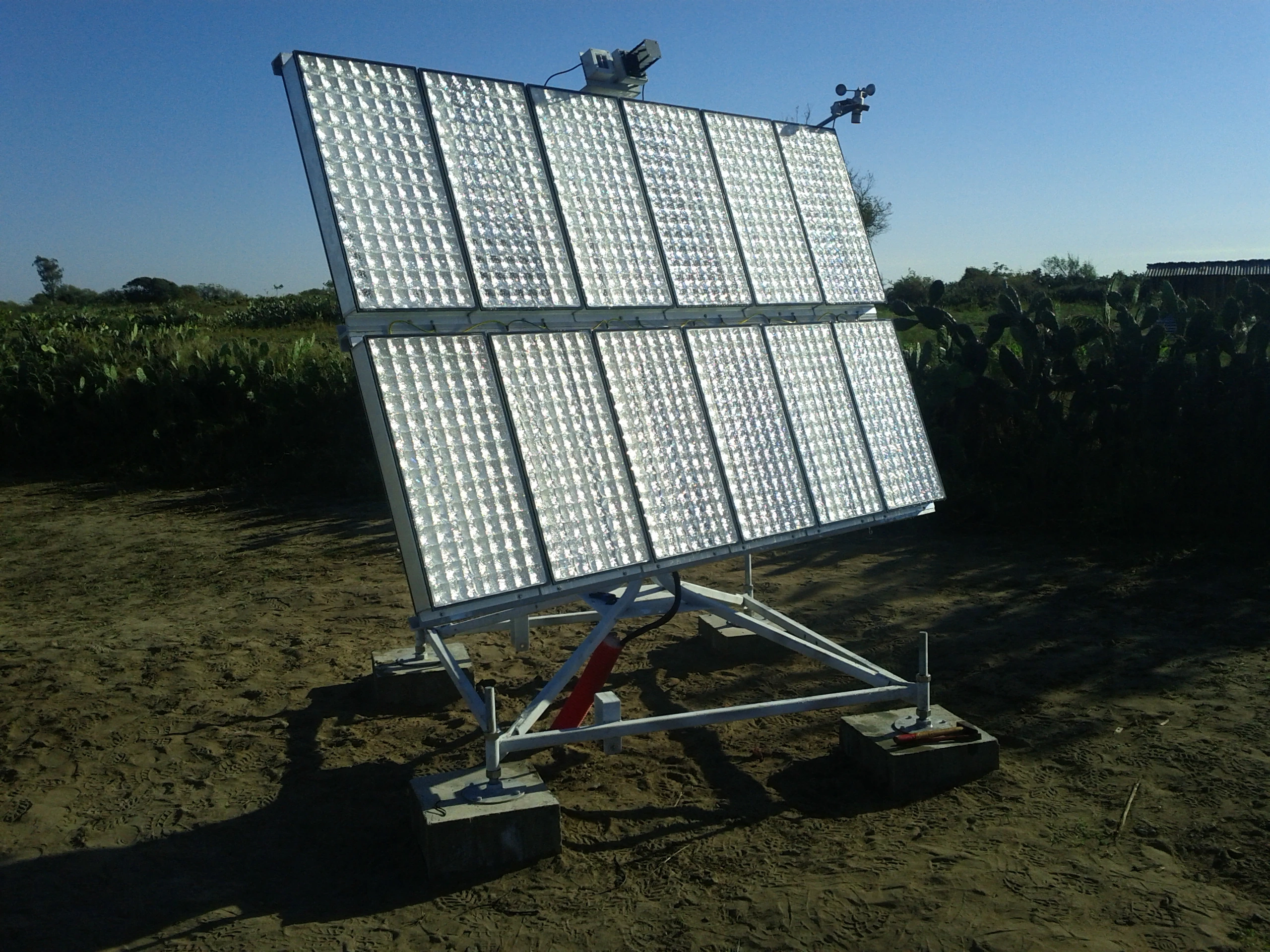 A CPV system brings electricity to Madagascar villagers