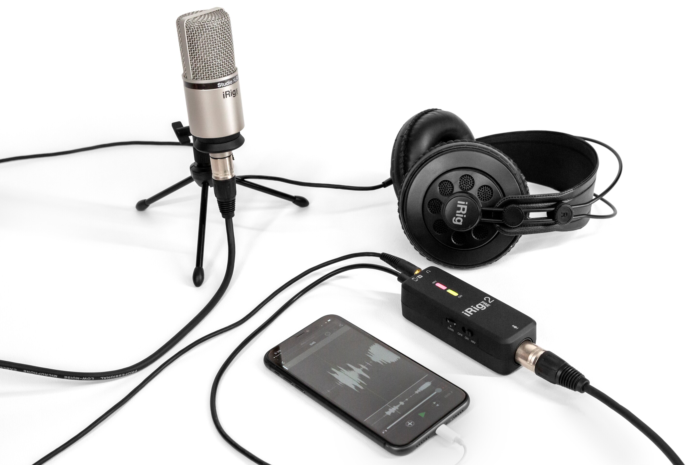 IK interface lets mobile content creators use XLR microphones