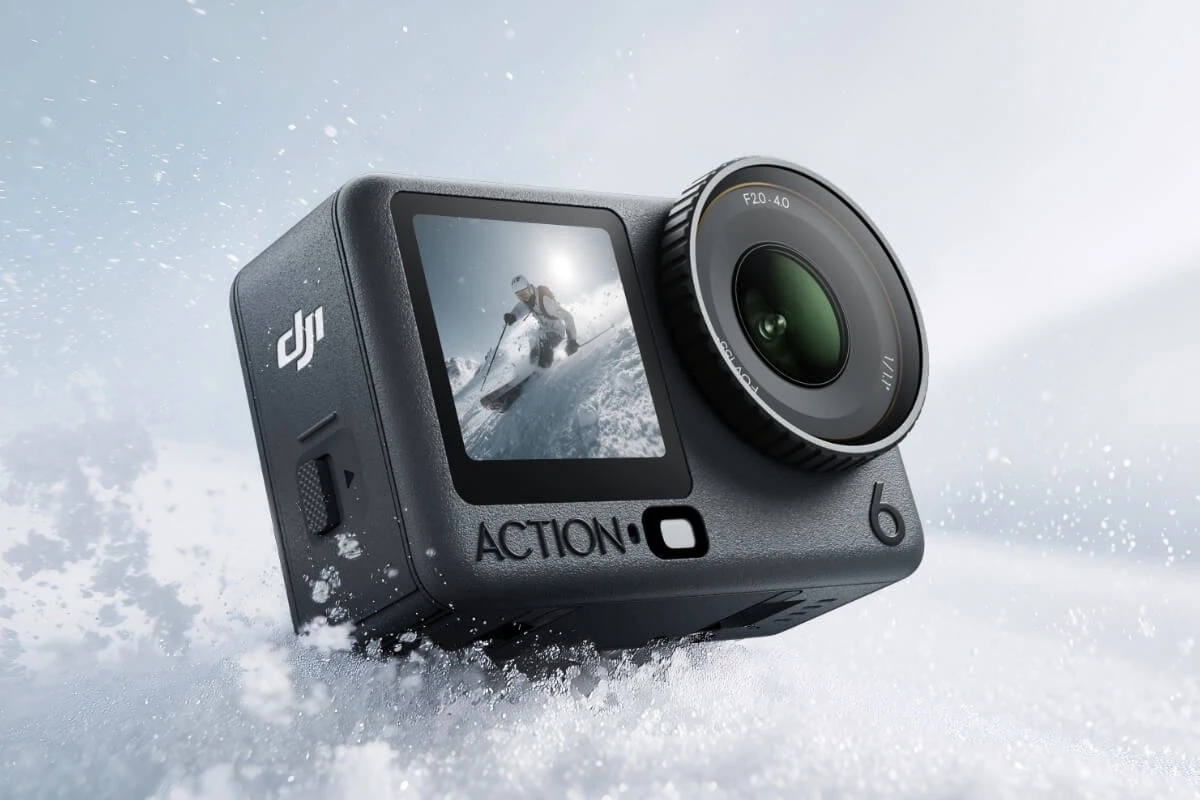 DJI's latest action cam opens up creativity with variable aperture