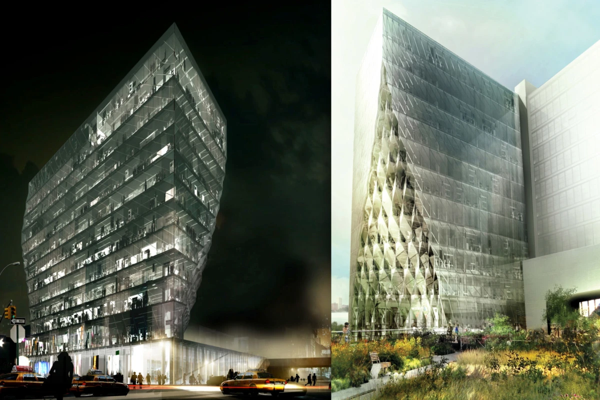 Studio Gang's Solar Carve Tower (Image courtesy of Studio Gang Architects)