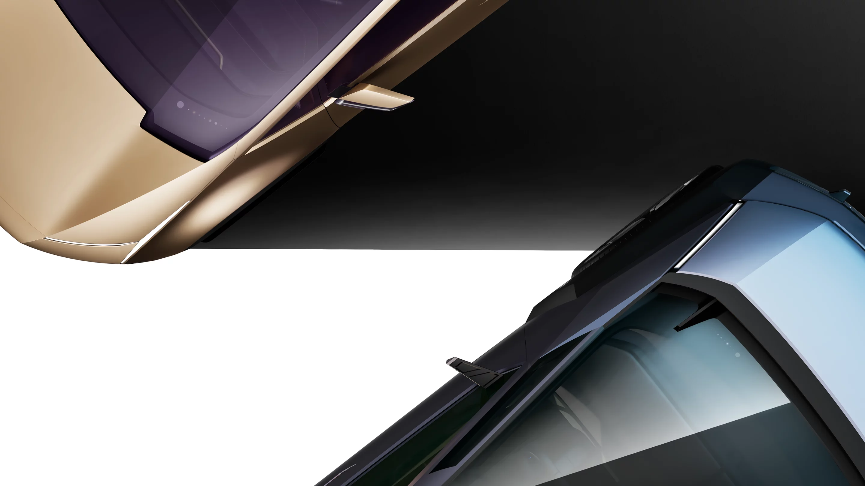 The black and white cookie of Hyundai car design