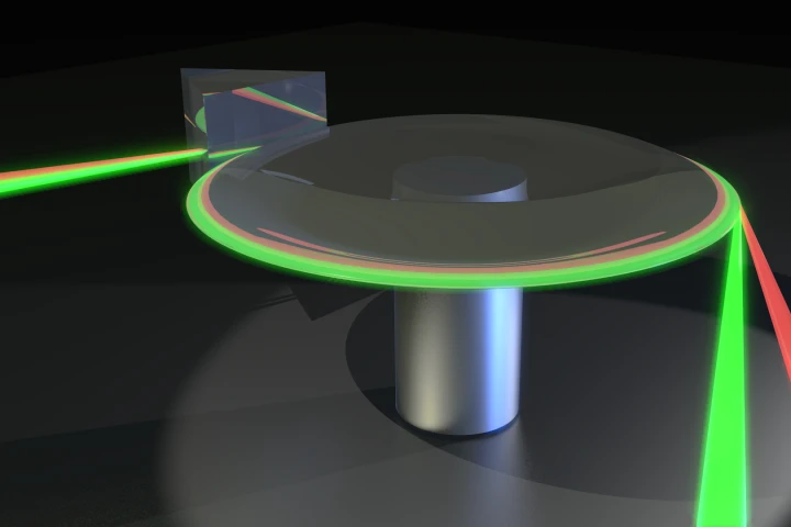Thermometer made of light is claimed accurate to 30 billionths of a degree (Image: Dr. James Anstie, University of Adelaide)