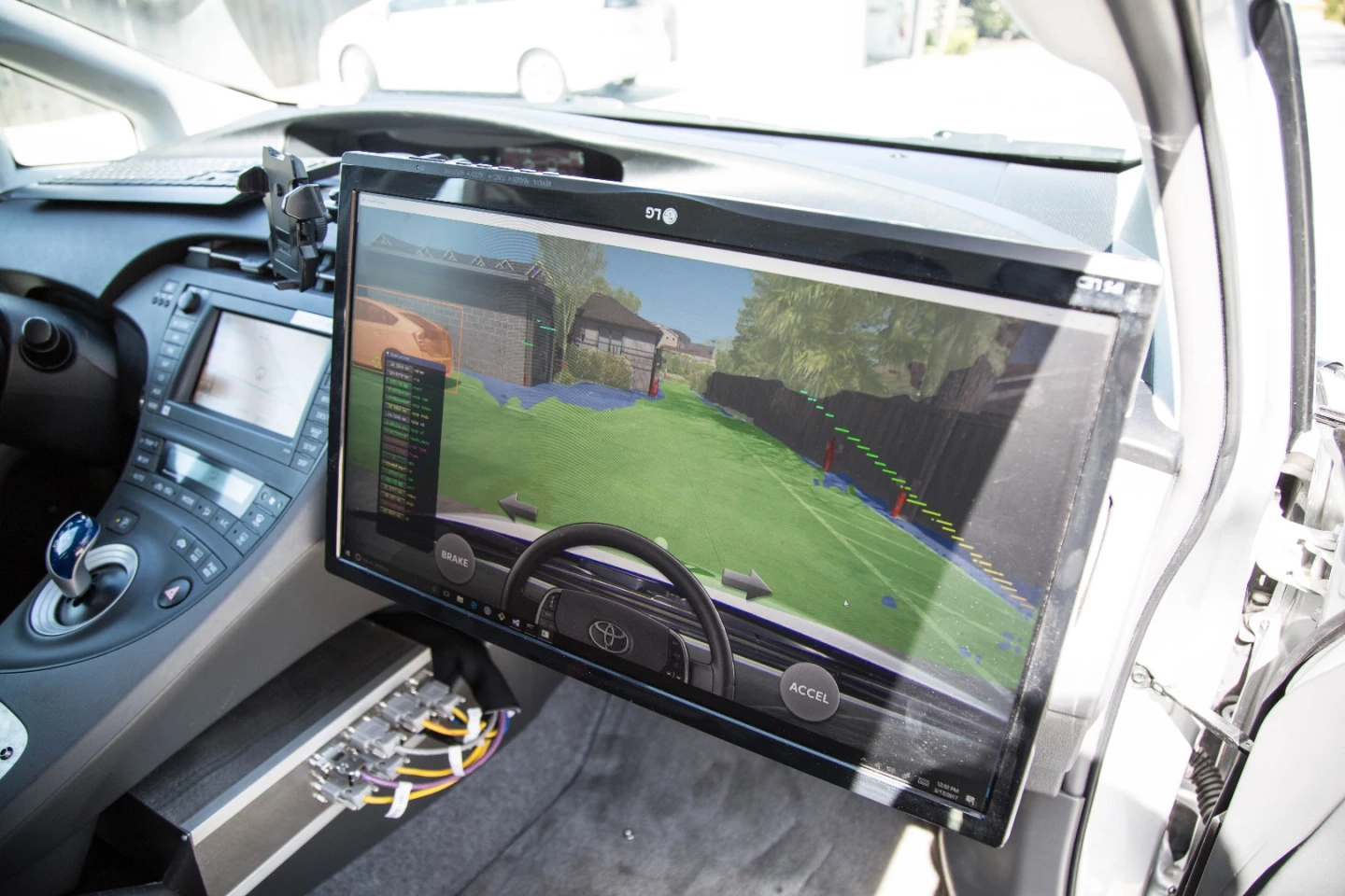 A look at how the car sees the world