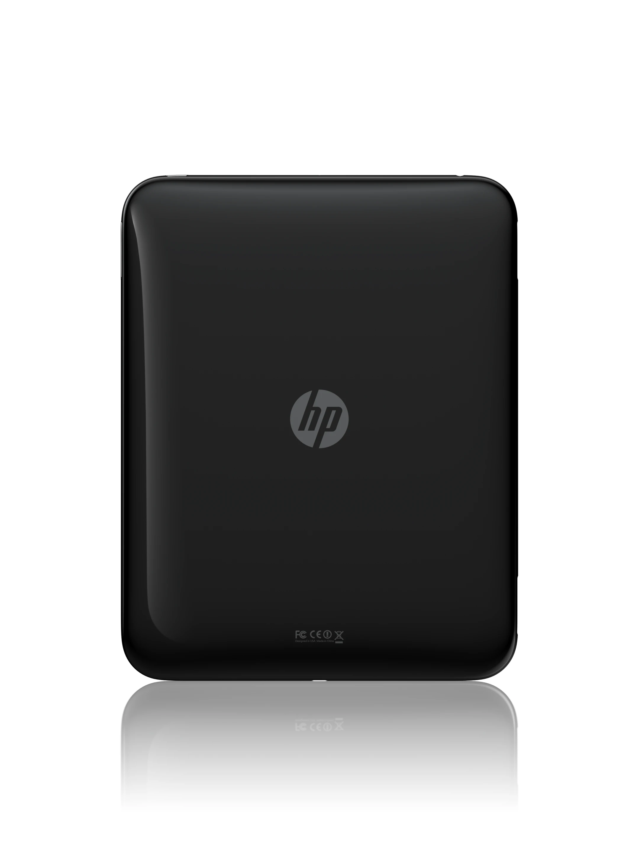 Rear of the TouchPad webOS tablet