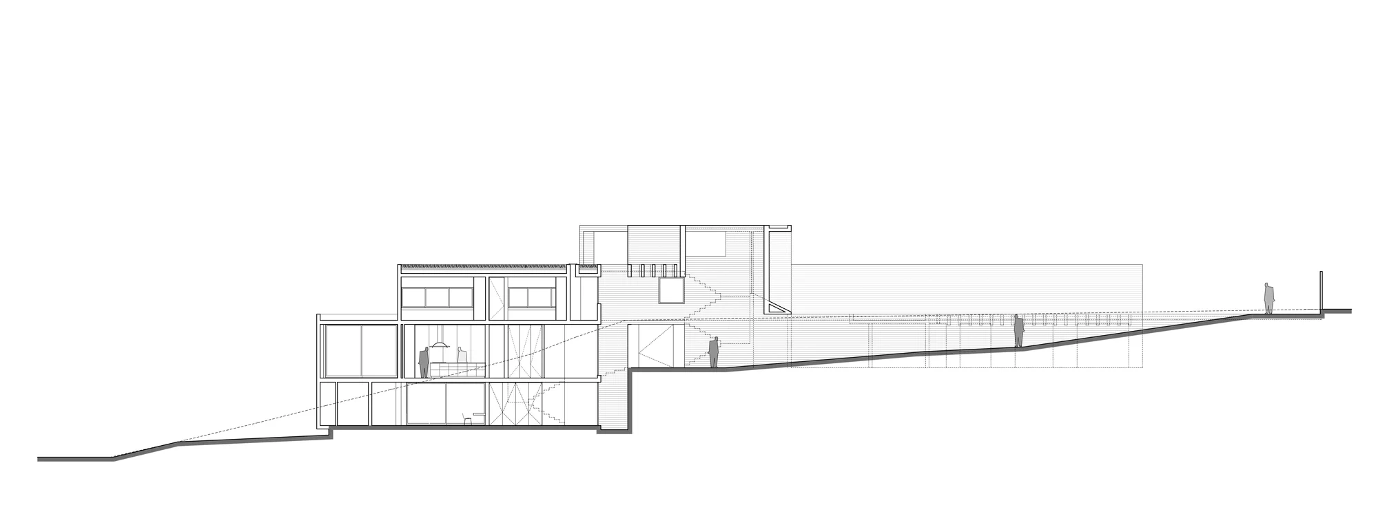 Architectural drawing of House RP (Image: Gonzalo Mardones Viviani)
