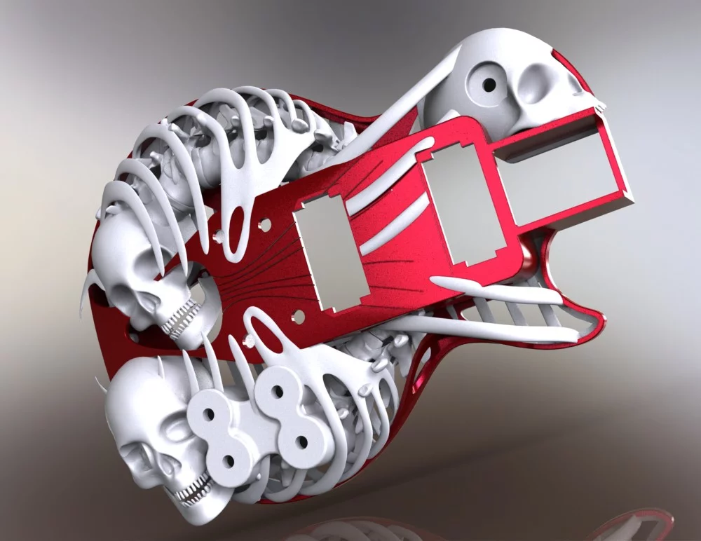 The 3D print file of the Necromuse