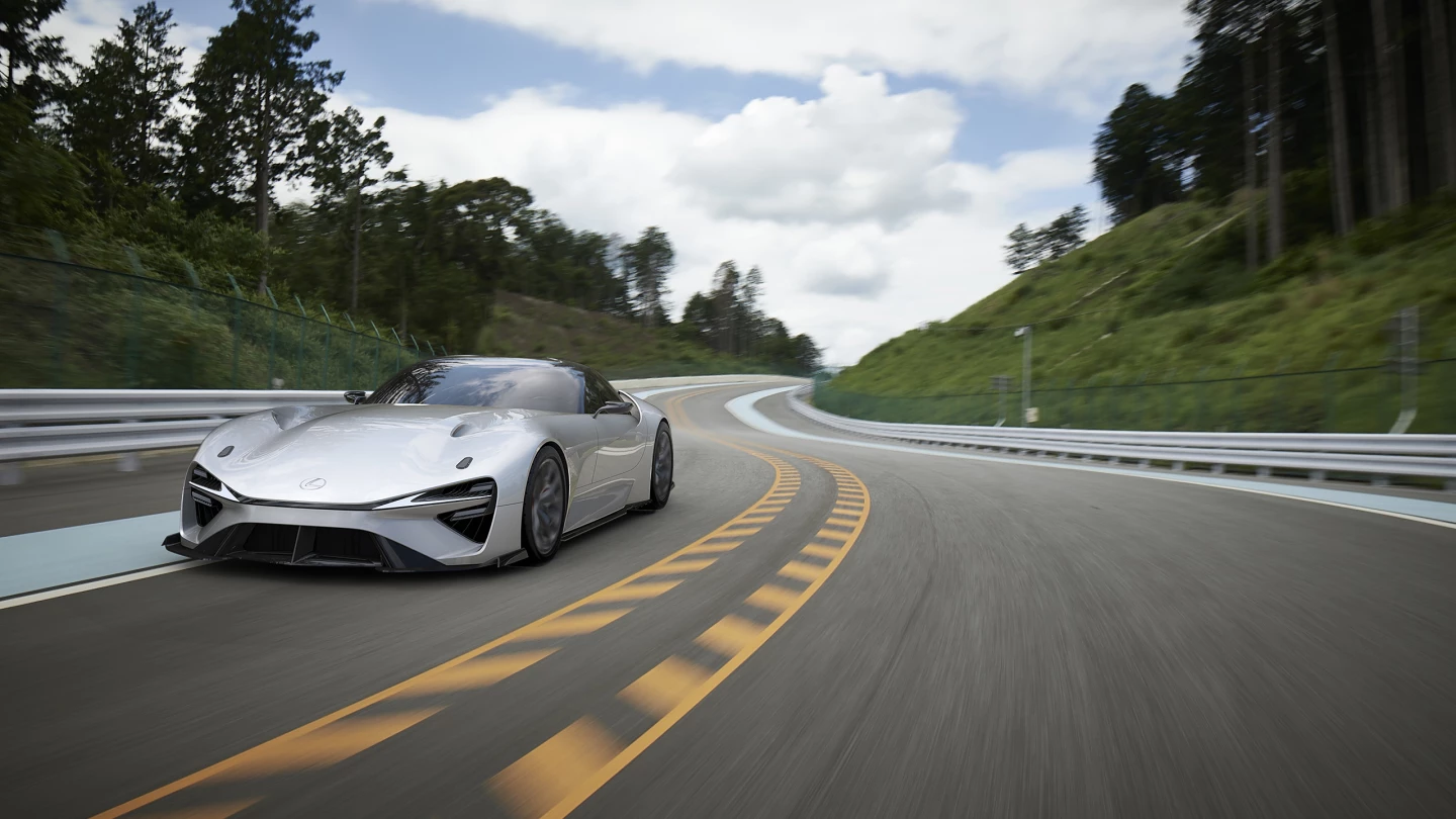 Lexus previews the BEV Sport concept, the high-performance electric coupe that will be among a family of electric vehicles coming to market by 2030