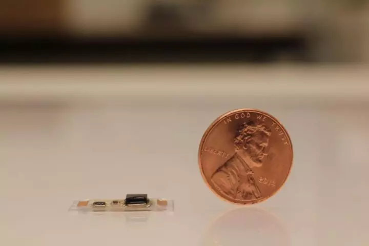 Researchers have developed a miniature, pliable, wearable acoustic sensor prototype that captures physiological waves generated in the human body, allowing human health to be monitored and the wearer to control remote devices with spoken words