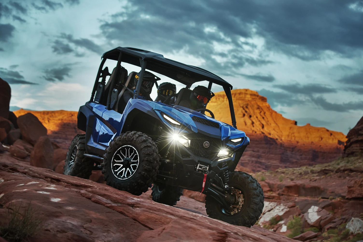 The Wolverine RMAX4 1000 takes a breather and poses for the camera