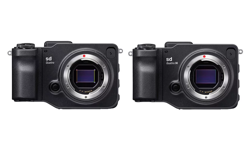 The Sigma sd Quattro and sd Quattro H are mirrorless cameras which use the firm’s Foveon X3 (Quattro generation) image sensor