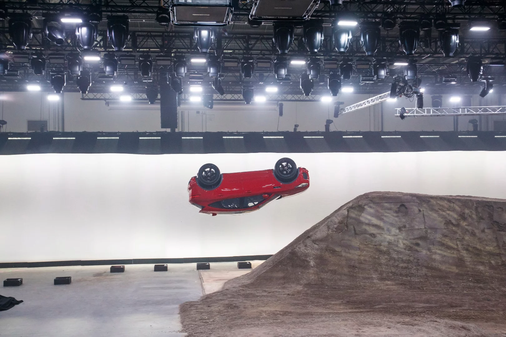 The E-Pace completed a full 270-degree rotation