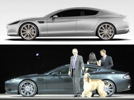 Aston Martin Rapide: four-door sports car