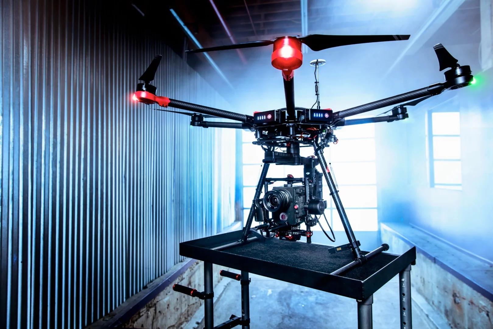 Announced today, the company's Matrice 600 drone is its most powerful yet