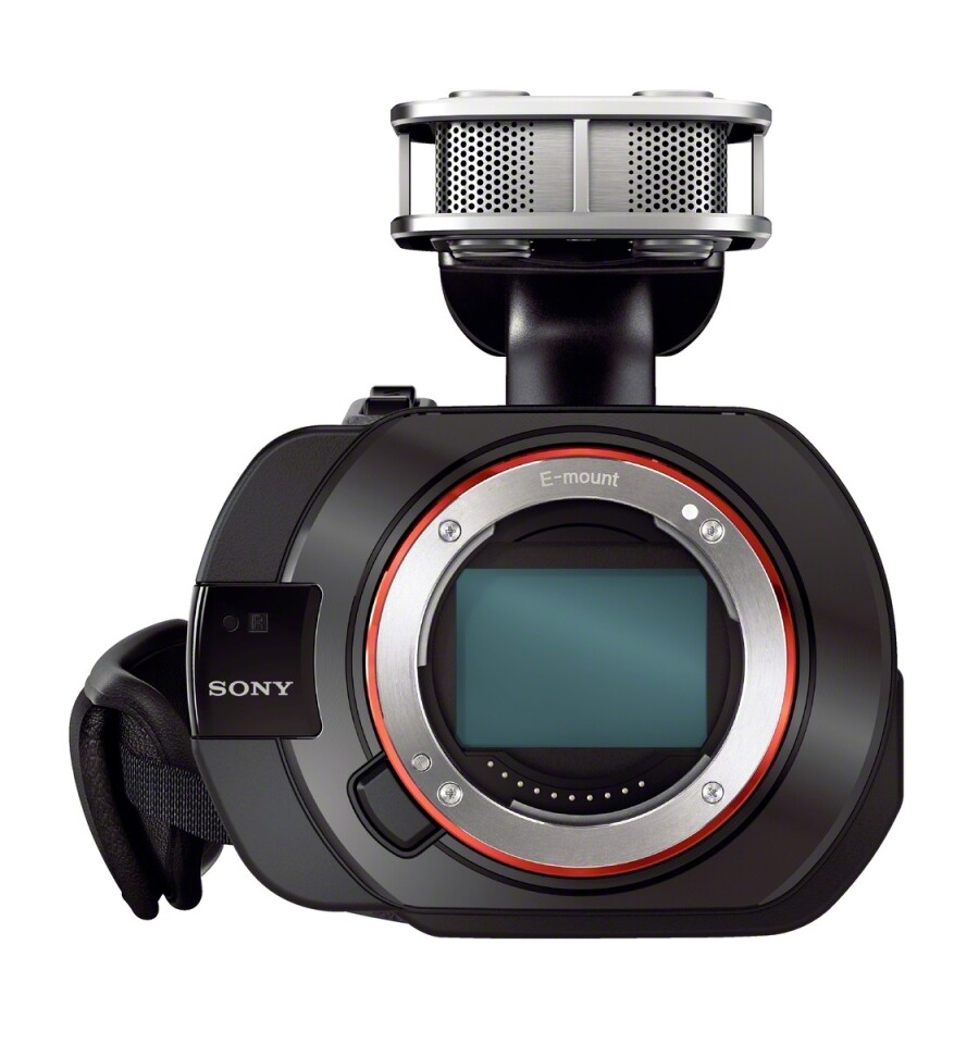 The NEX-VG900 is the world's first consumer 35mm full-frame interchangeable lens camcorder