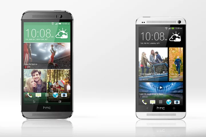 Gizmag compares the features and specs of the new HTC One (M8) and last year's HTC One (M7)