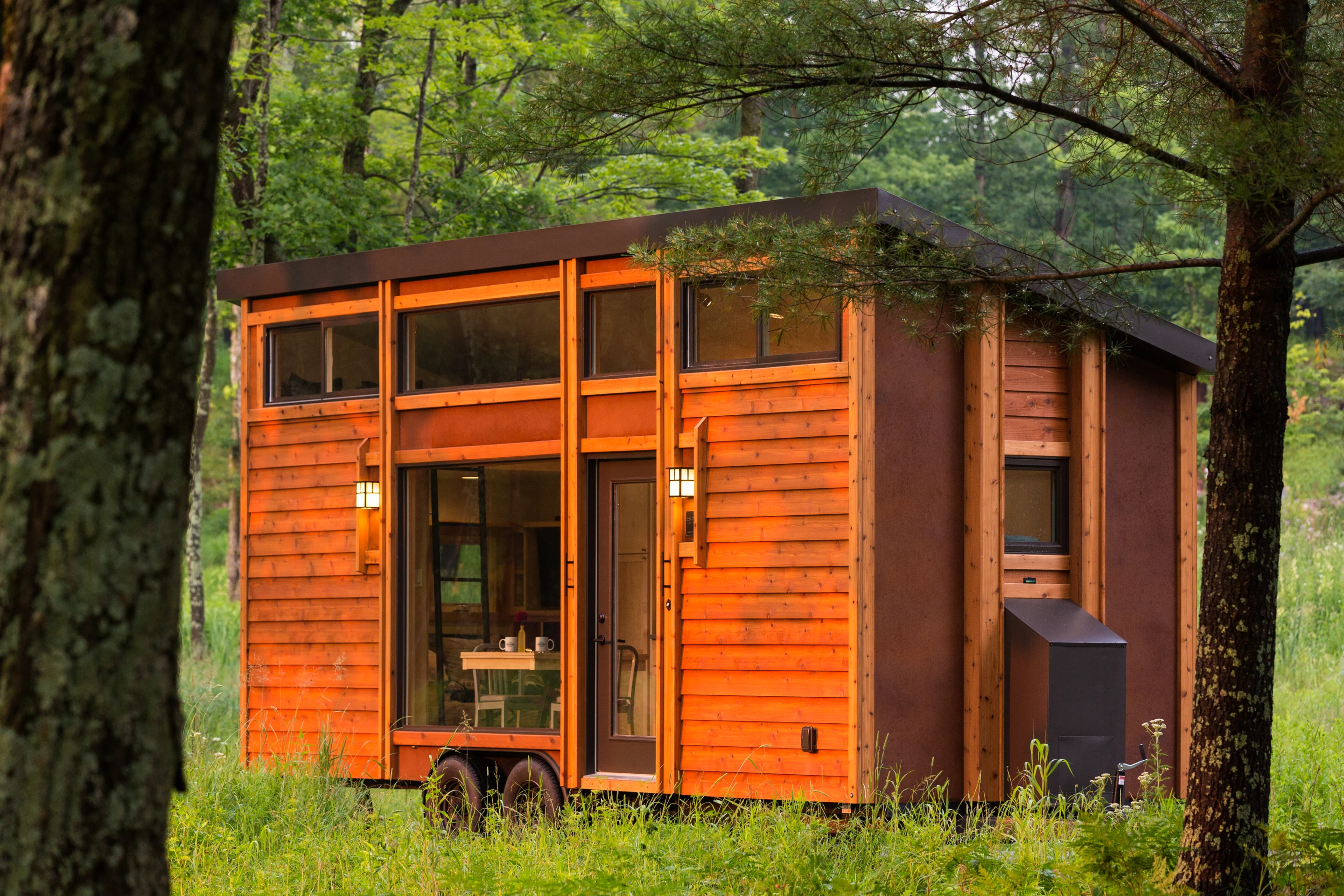 Generous windows help offer plenty of natural light