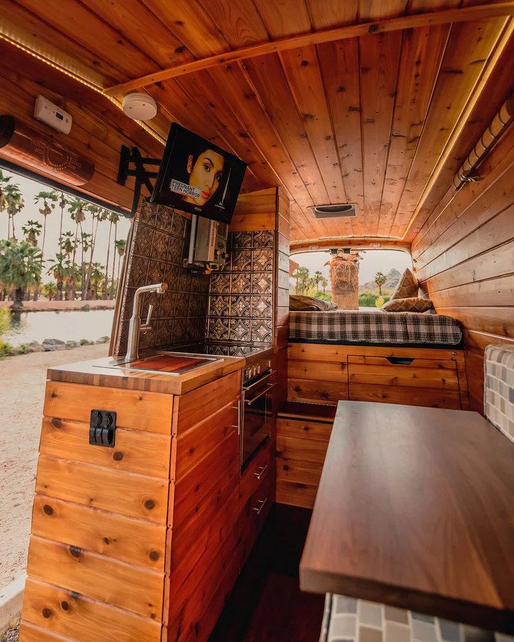 Watching TV on the couch