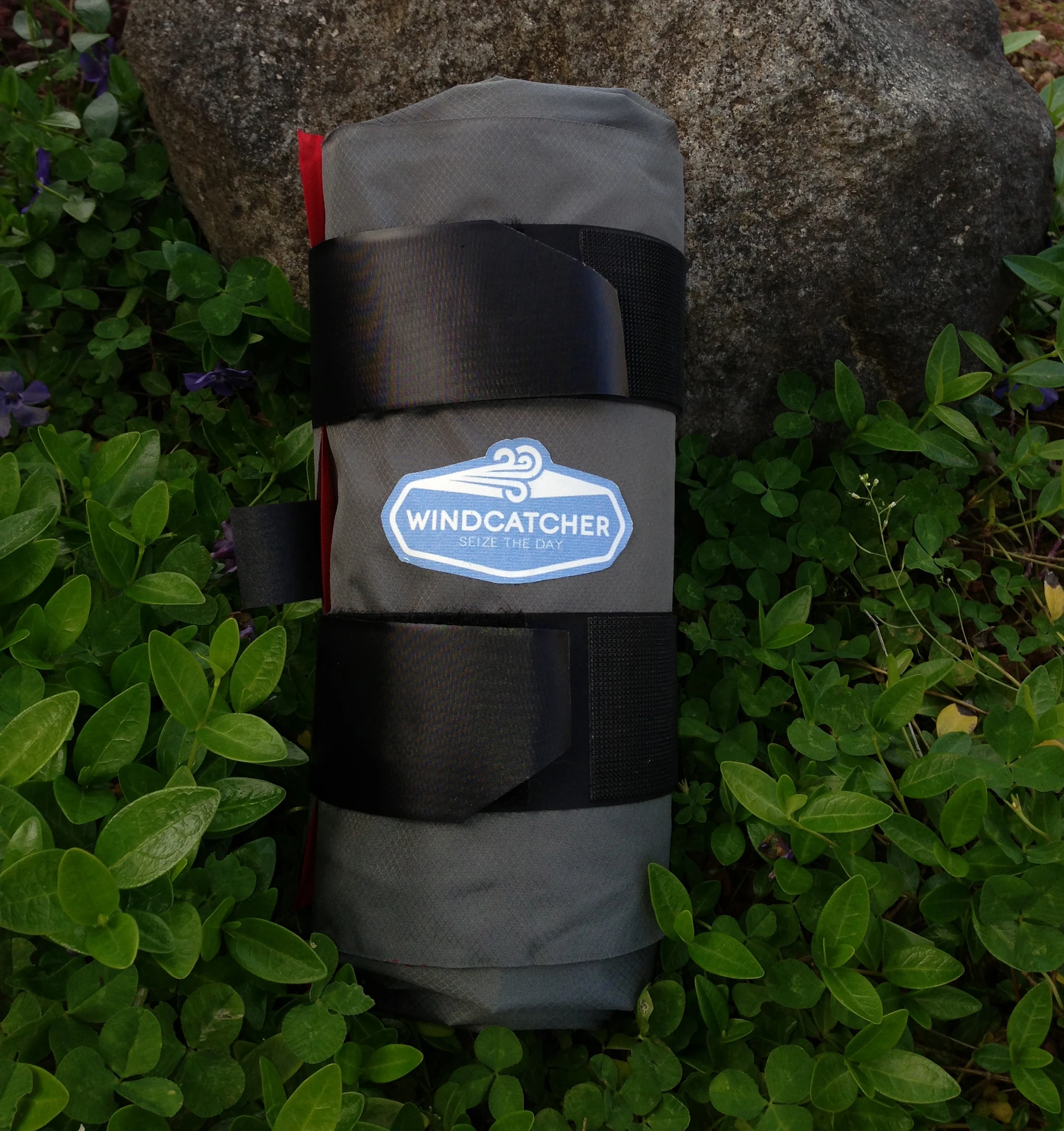 The whole thing can be rolled up to about the size of a liter bottle of water