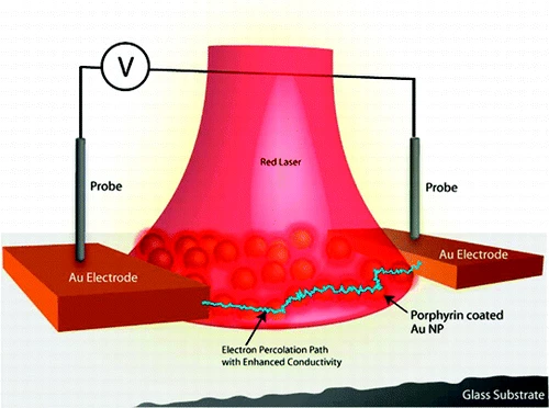Material scientists at the Nano/Bio Interface Center of the University of Pennsylvania have demonstrated the transduction of optical radiation to electrical current in a molecular circuit