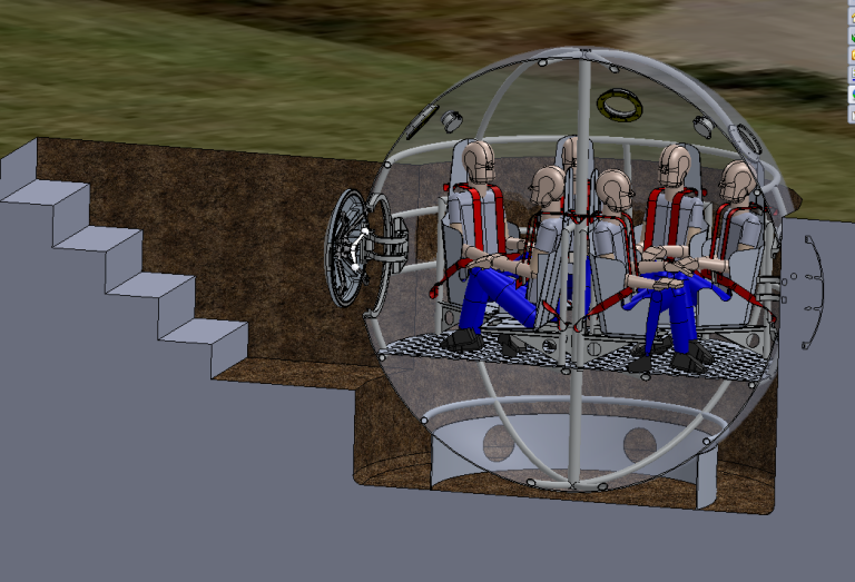 We Check Out Survival Capsules Tsunami Survival Pods