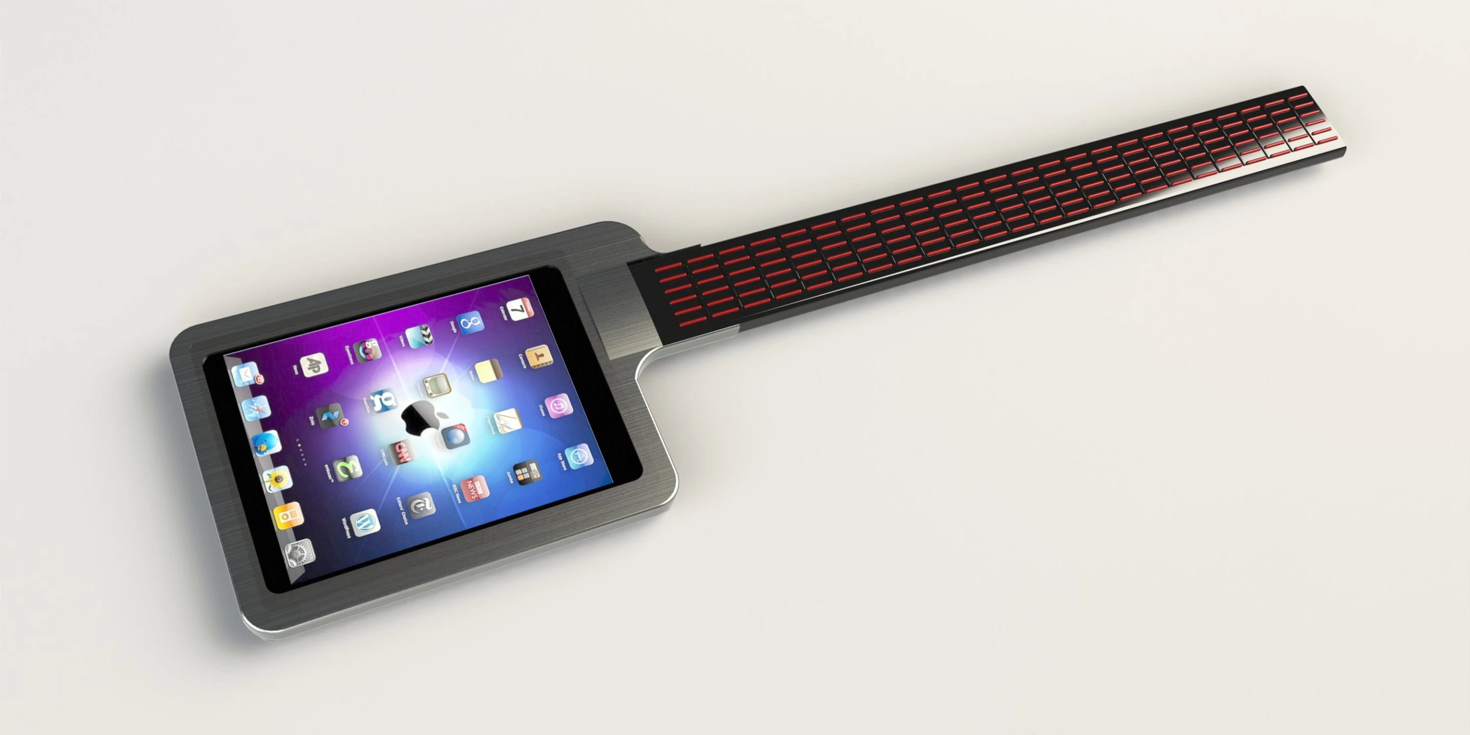 Starr Labs is developing a new iPad dock that uses the power and versatility of Apple's tablet, combined with its patented, button-based electronic guitar fingerboard to create a new digital instrument called the iTar