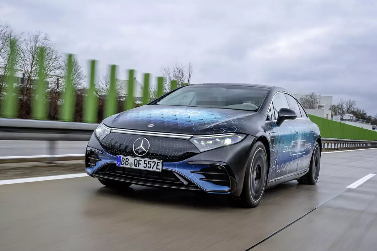 Mercedes-Benz starts road testing first solid-state-battery prototype