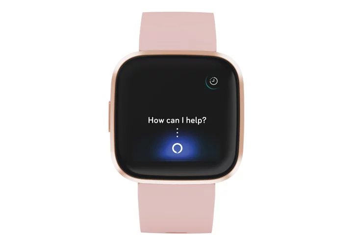 The Fitbit Versa 2 comes with Amazon Alexa
