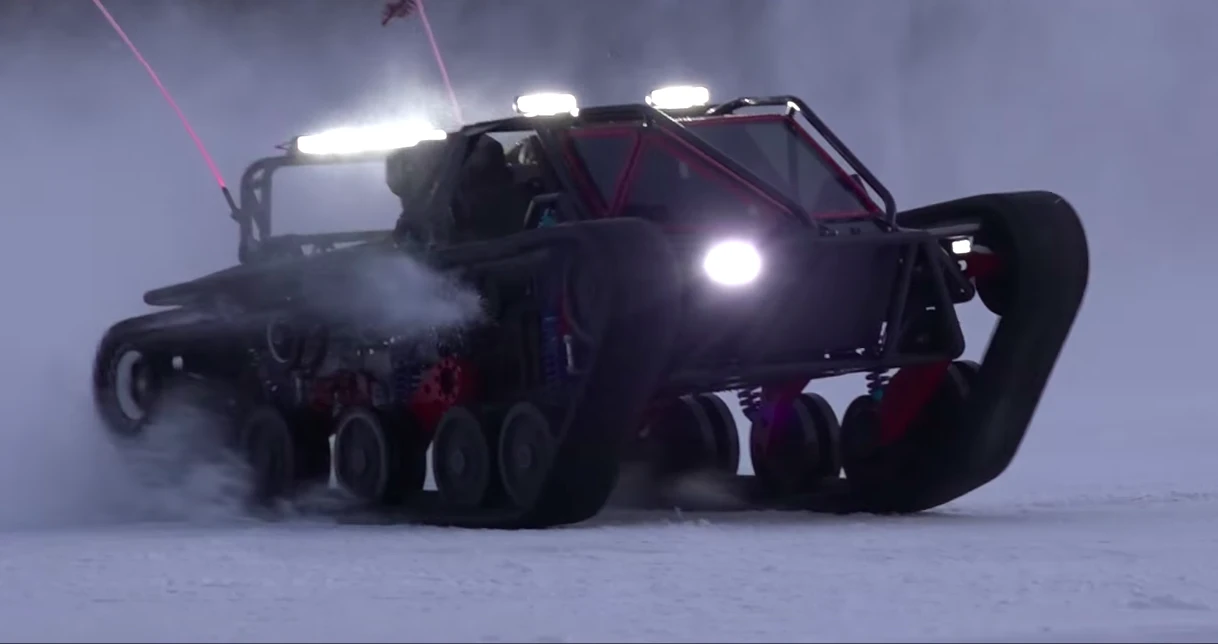 Ripsaw EV3-F1: "the most obnoxious vehicle ever made"