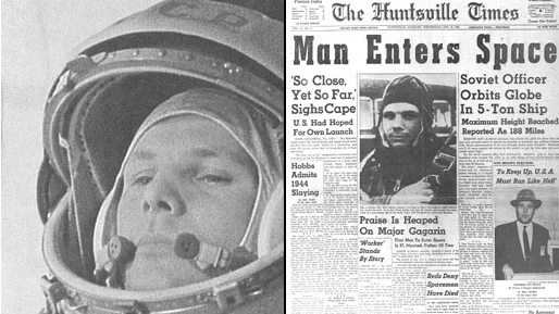 April 12 marks the 50th anniversary of the first man in space (Photo: NASA)