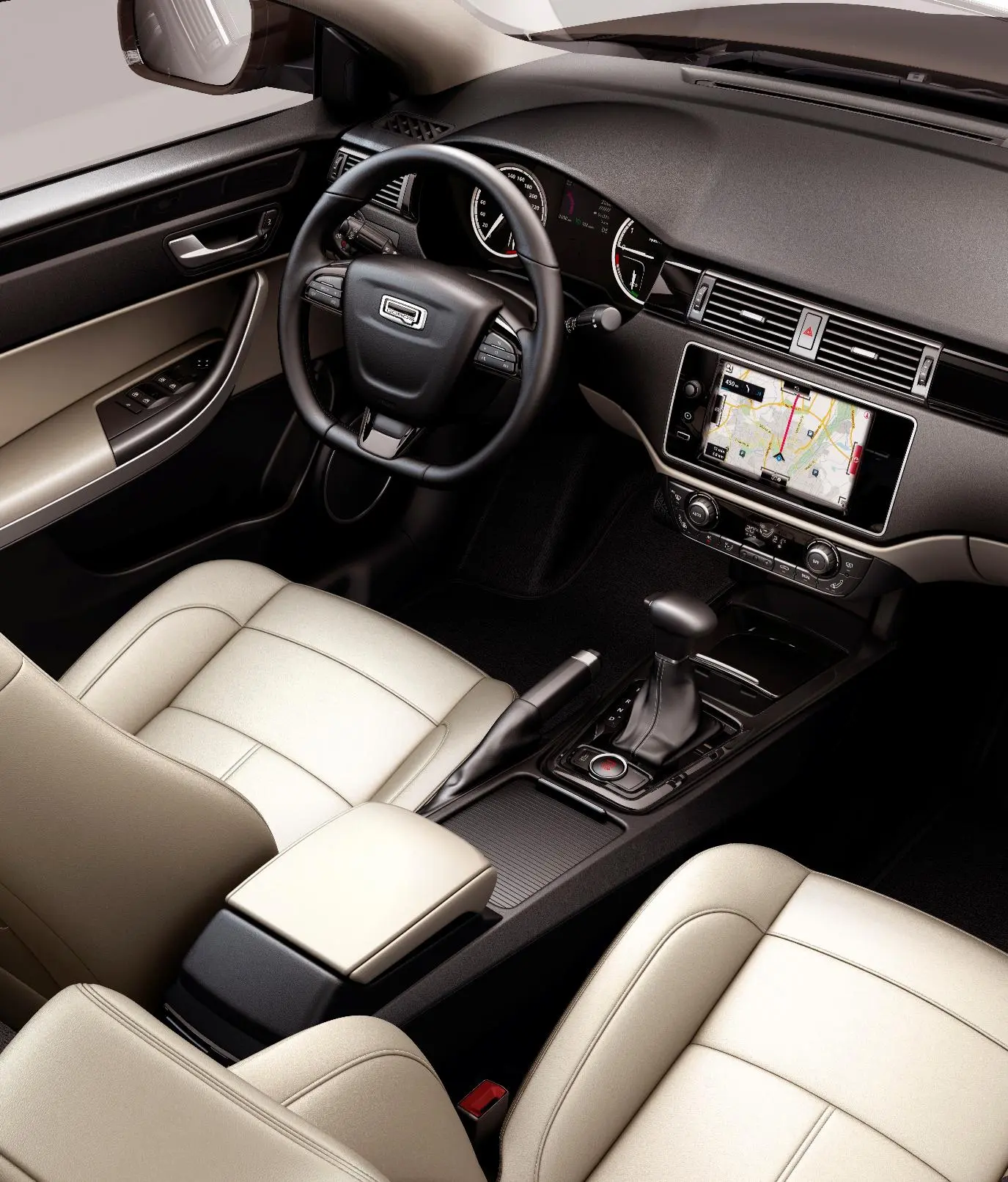 Inside the Qoros 3 Sedan