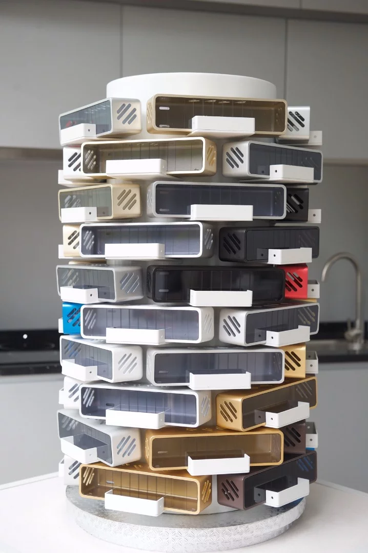 The Alpod is designed to be stackable