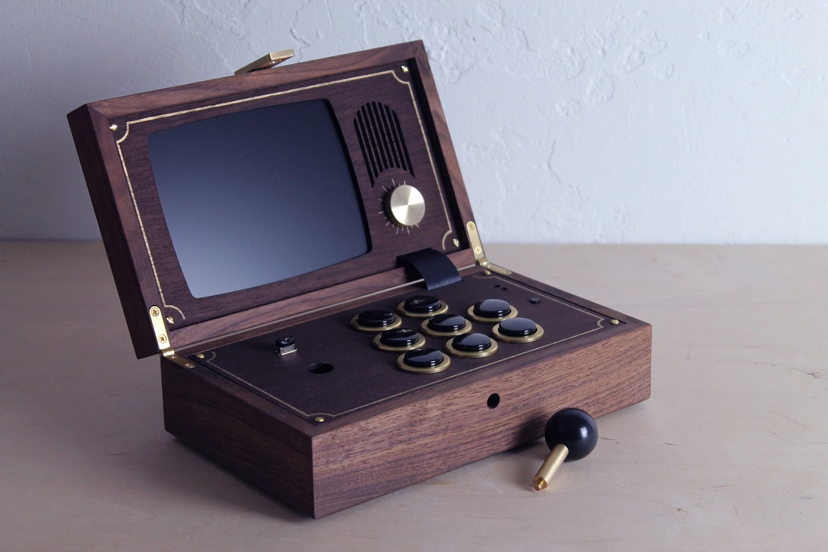 The R-Kaid-R: The original one-player version of the console that was expanded for the Cary42
