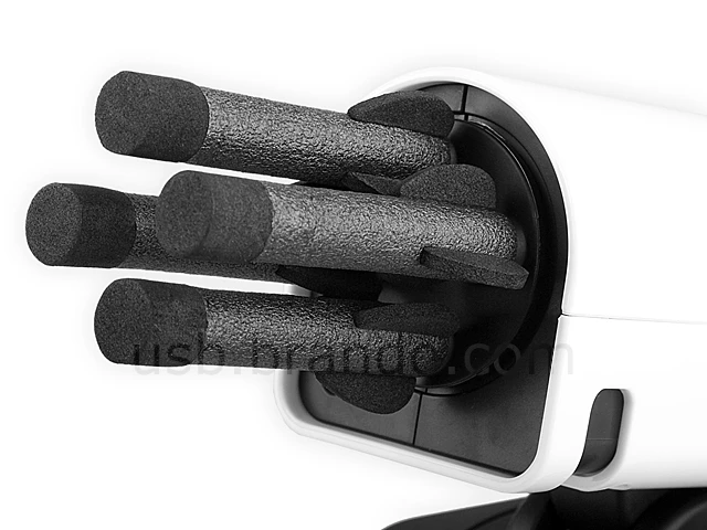 The iLaunch comes with four foam darts