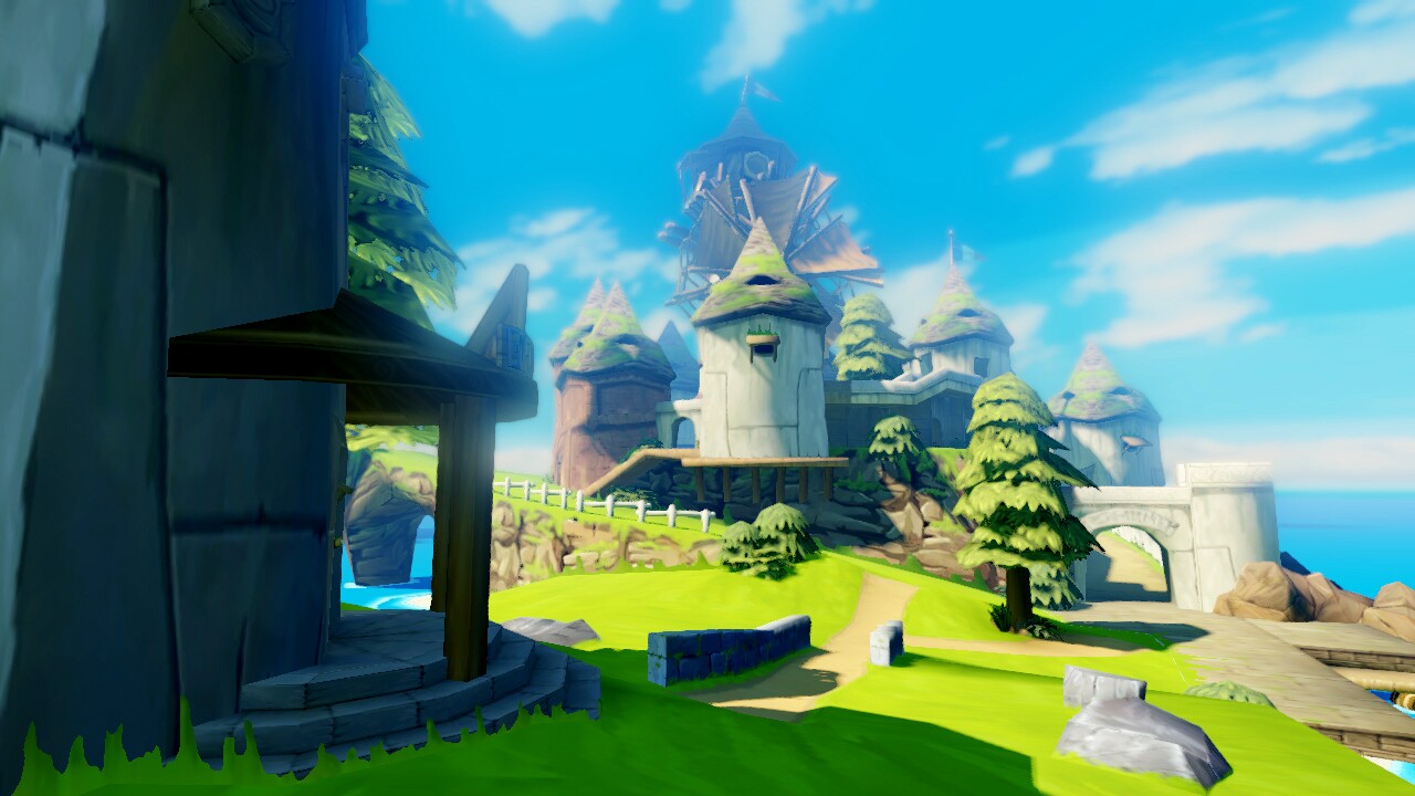 A bright and colorful world awaits you in this HD remaster of The Legend of Zelda: Wind Waker