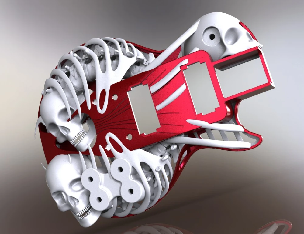 The 3D print file of the Necromuse