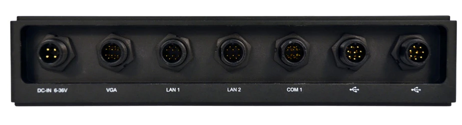 The connectors on the back of the Stealth WPC-525F