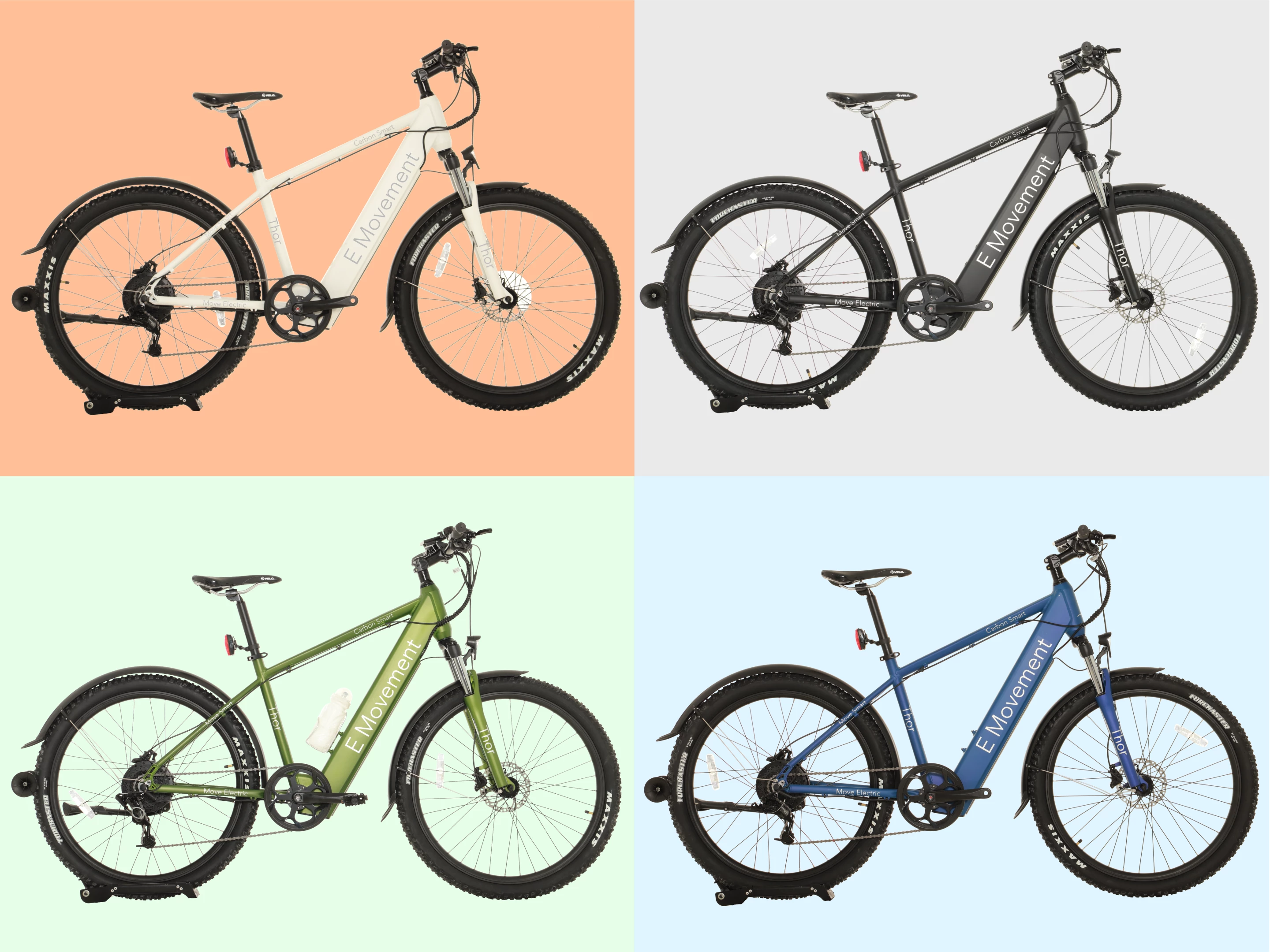Thor is available in a number of frame color options