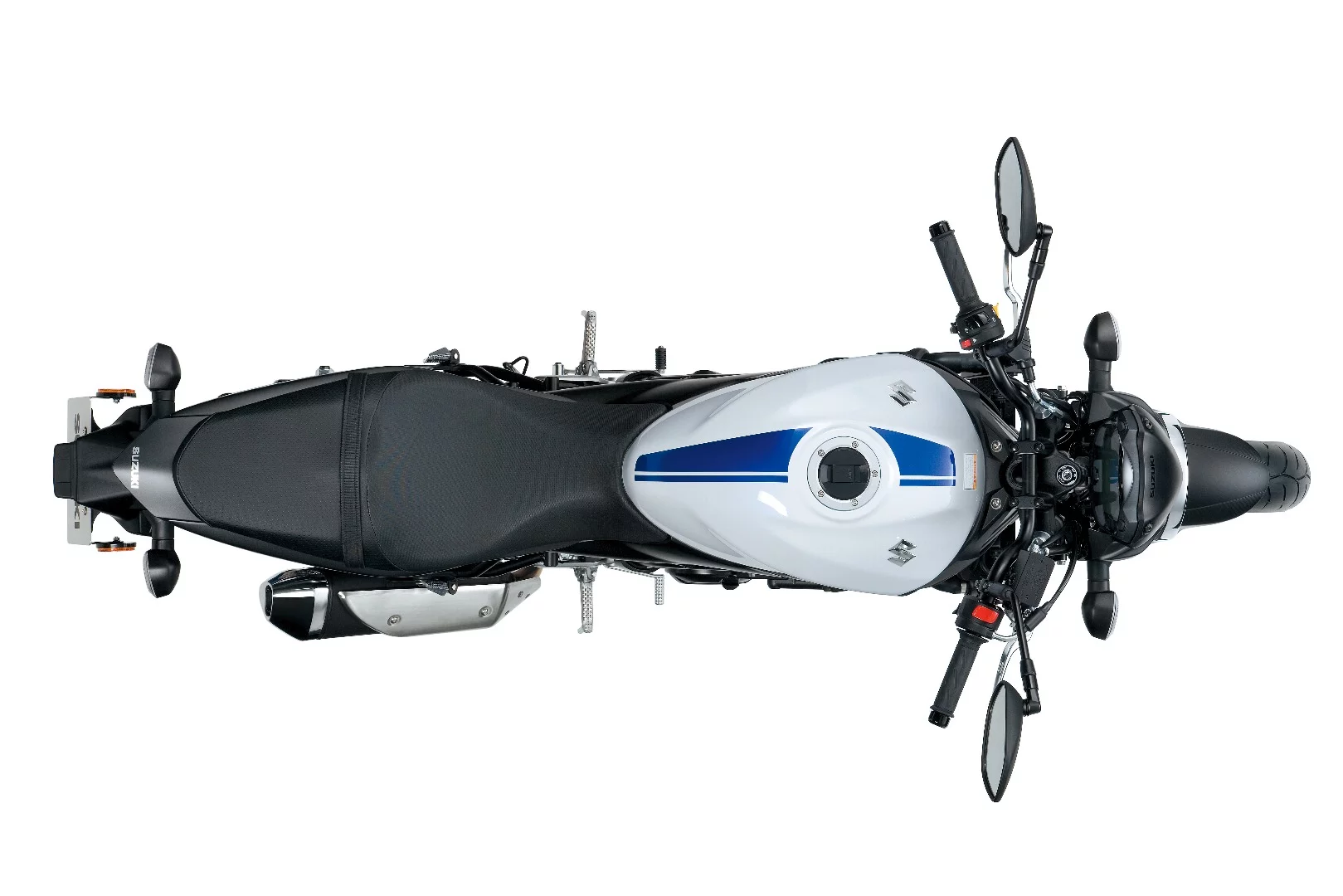 Slimmer silhouette for the 2016 Suzuki SV650